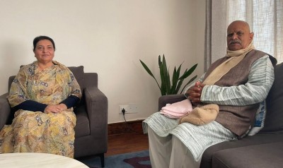  पूर्वराष्ट्रपतिद्वय यादव र भण्डारीबीच भेटवार्ता, के भयो कुराकानी? 